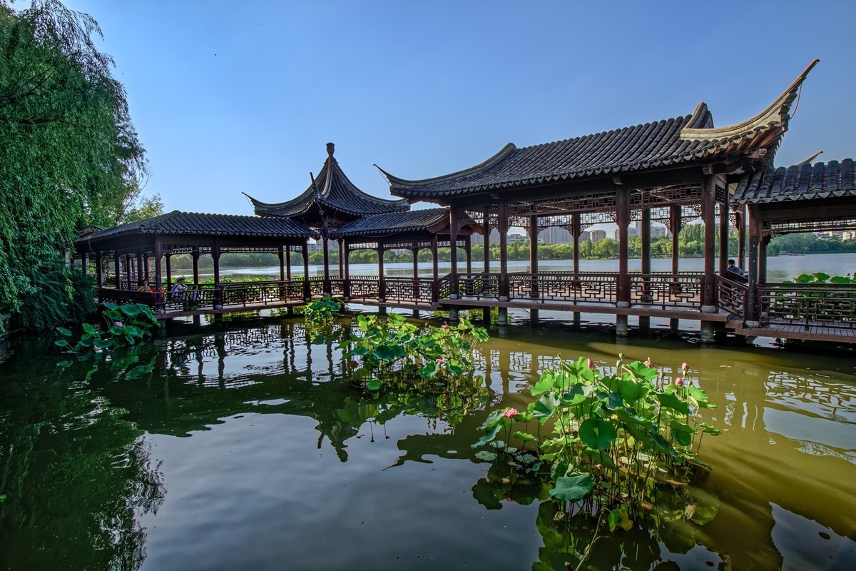 莫愁湖公园随拍(嘉蕊12F2.8手动镜头试镜)