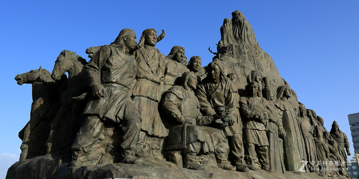 内蒙鄂尔多斯市容印象