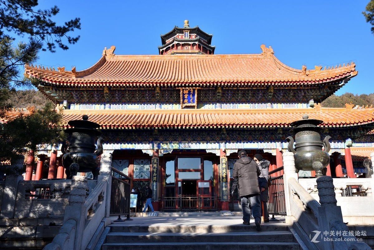 2019年北京颐和园佛香阁