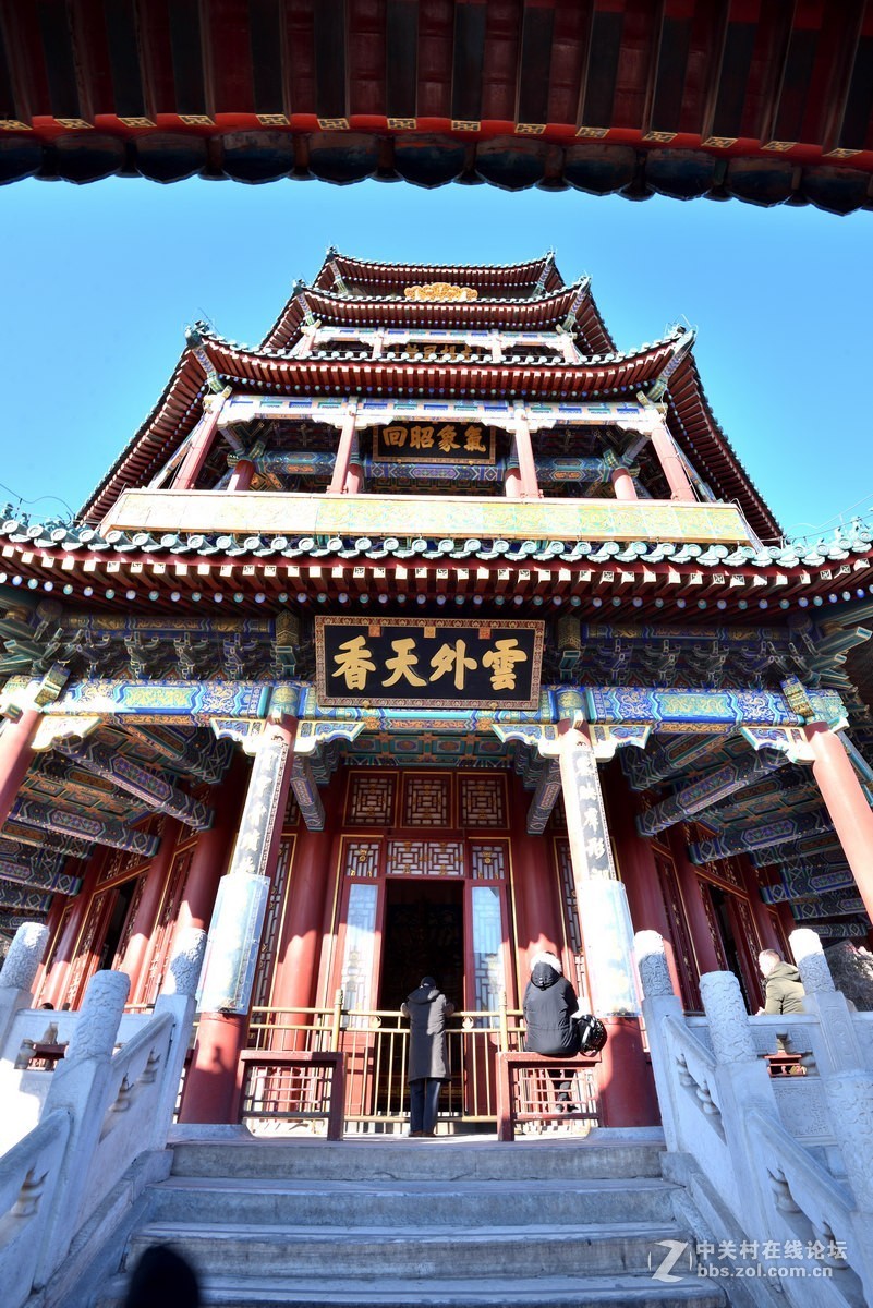 2019年北京颐和园佛香阁