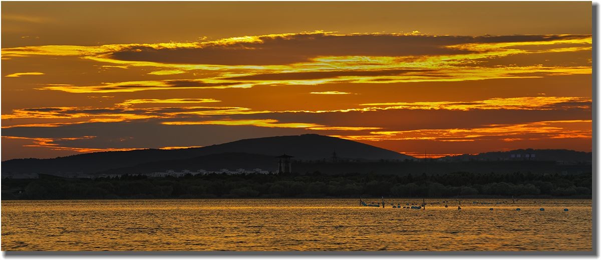 水岸闲游景怡人