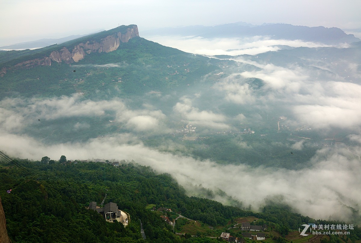 剑门关观云