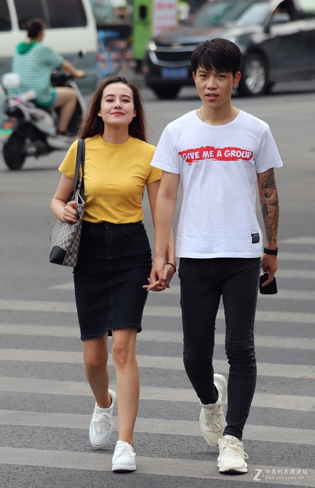 俺不怕热但街上的妹妹太怕热了行人稀少失望啊