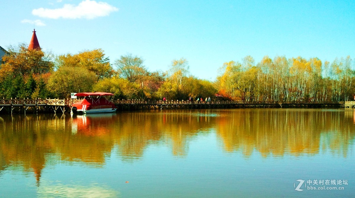 天水碧染就一江秋色手机拍摄