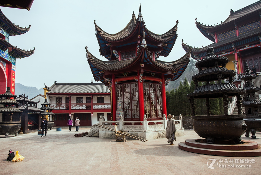 九华山(二)——护国月身宝殿、祇园禅寺