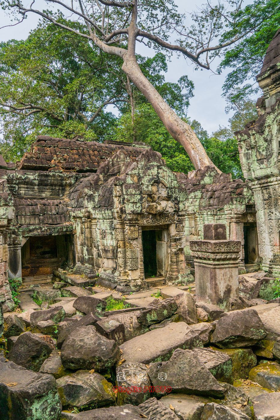 神秘的吴哥窟，神秘的圣剑寺