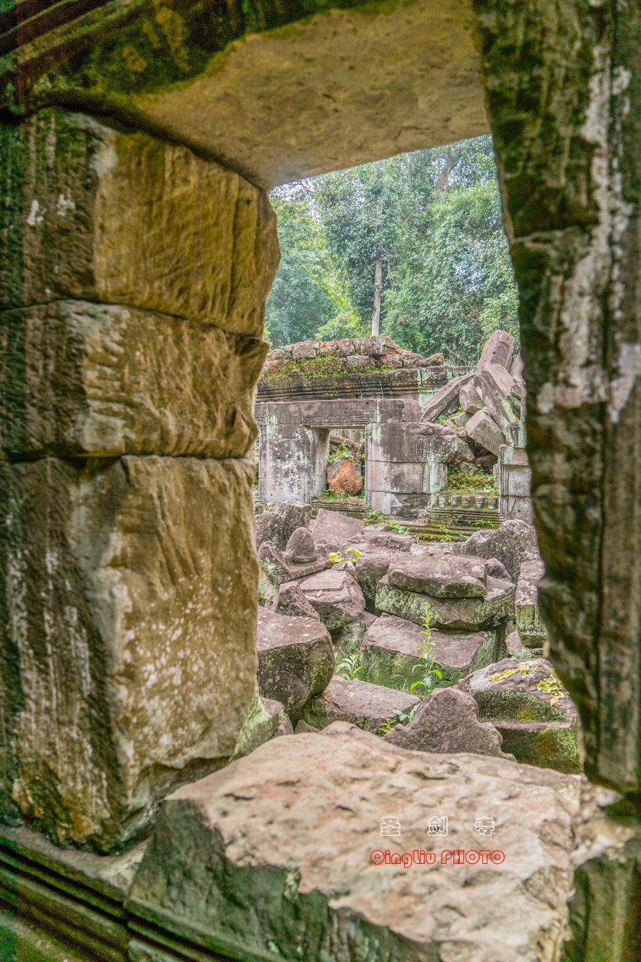 神秘的吴哥窟，神秘的圣剑寺