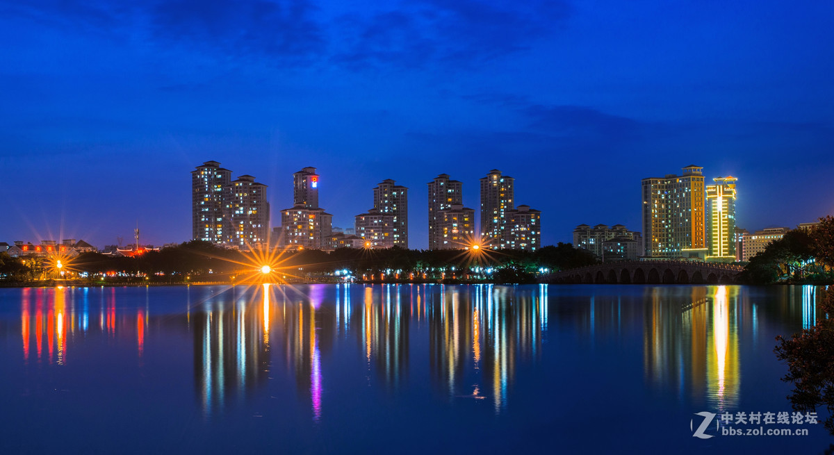 滨江夜景-中关村在线摄影论坛