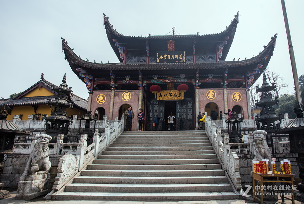 九华山(二)——护国月身宝殿、祇园禅寺
