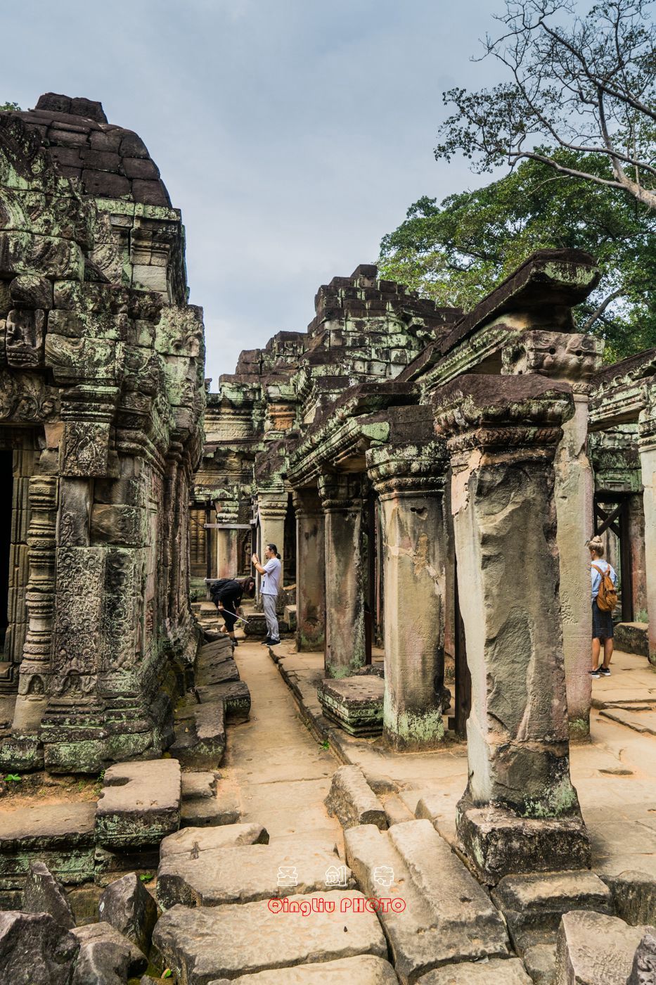 神秘的吴哥窟，神秘的圣剑寺