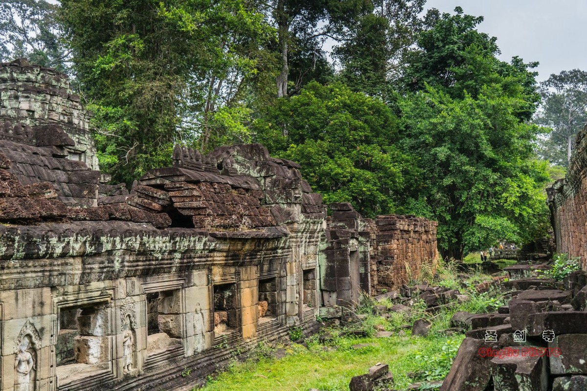 神秘的吴哥窟，神秘的圣剑寺