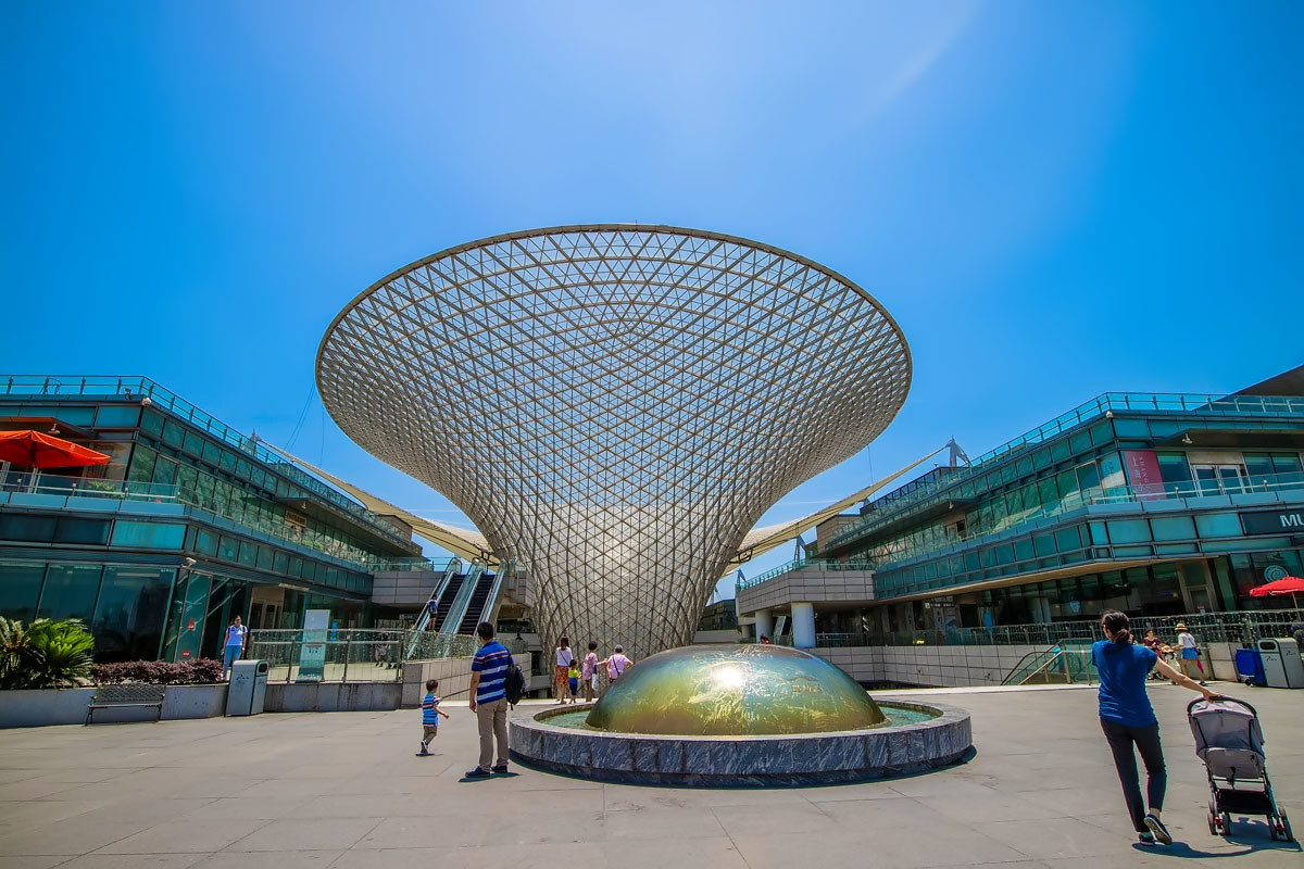 张拉膜顶盖下 2