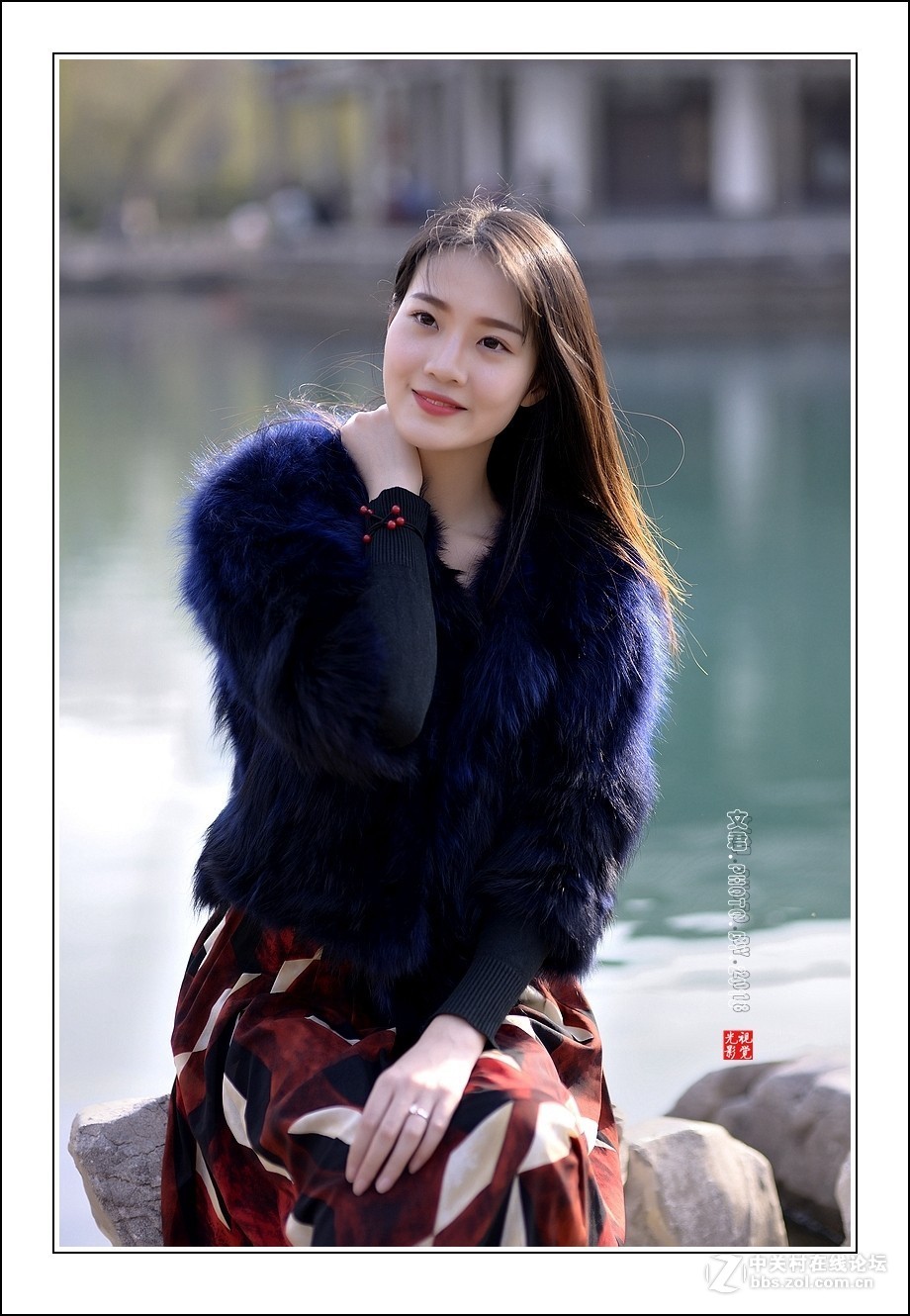 视觉光影五龙潭畔春意浓美女媛媛舞春风3