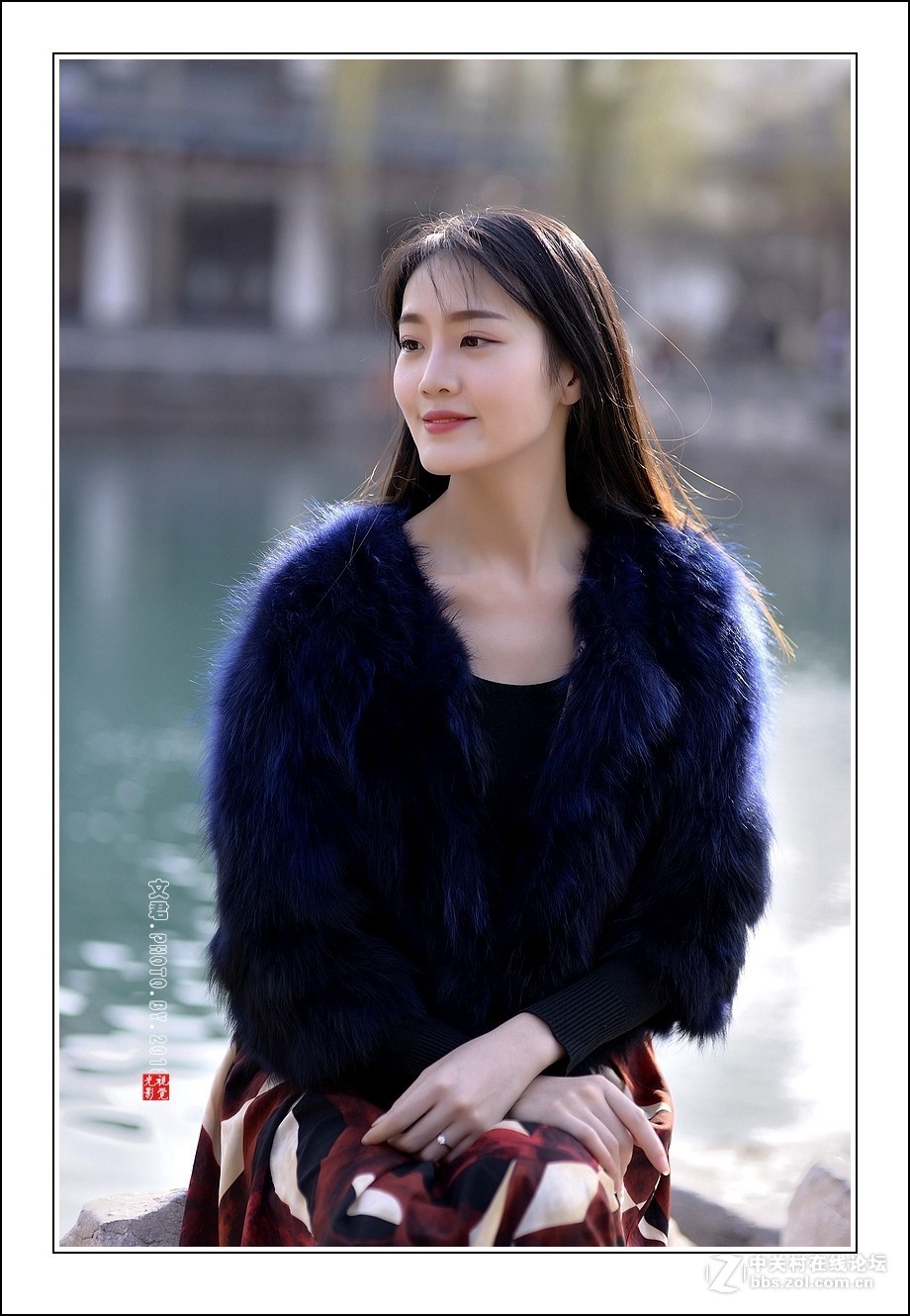 视觉光影五龙潭畔春意浓美女媛媛舞春风2