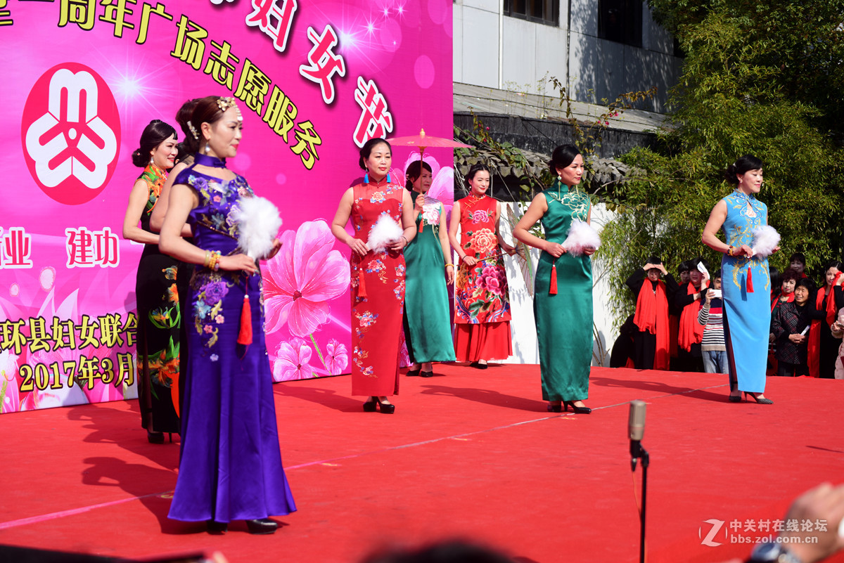 玉环妇联庆三八国际妇女节活动之——舞台祺袍秀-2-中关村在线摄影论坛