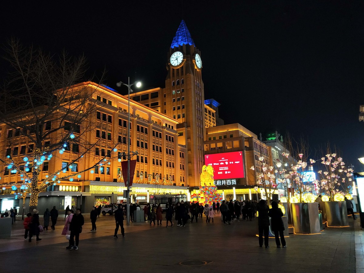 狗年王府井大街随拍