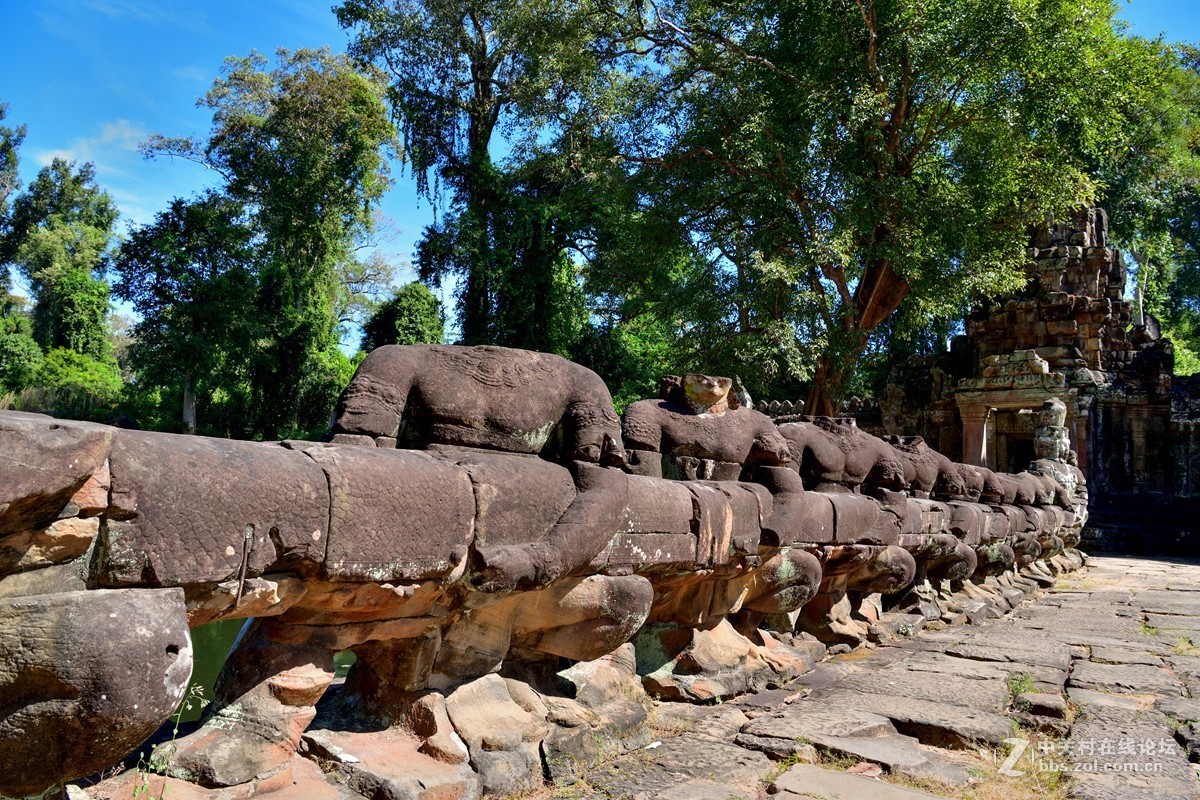 柬埔寨吴哥古城探秘之圣剑寺