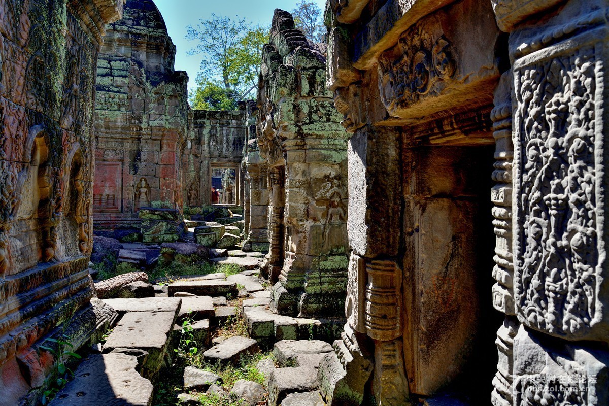 柬埔寨吴哥古城探秘之圣剑寺