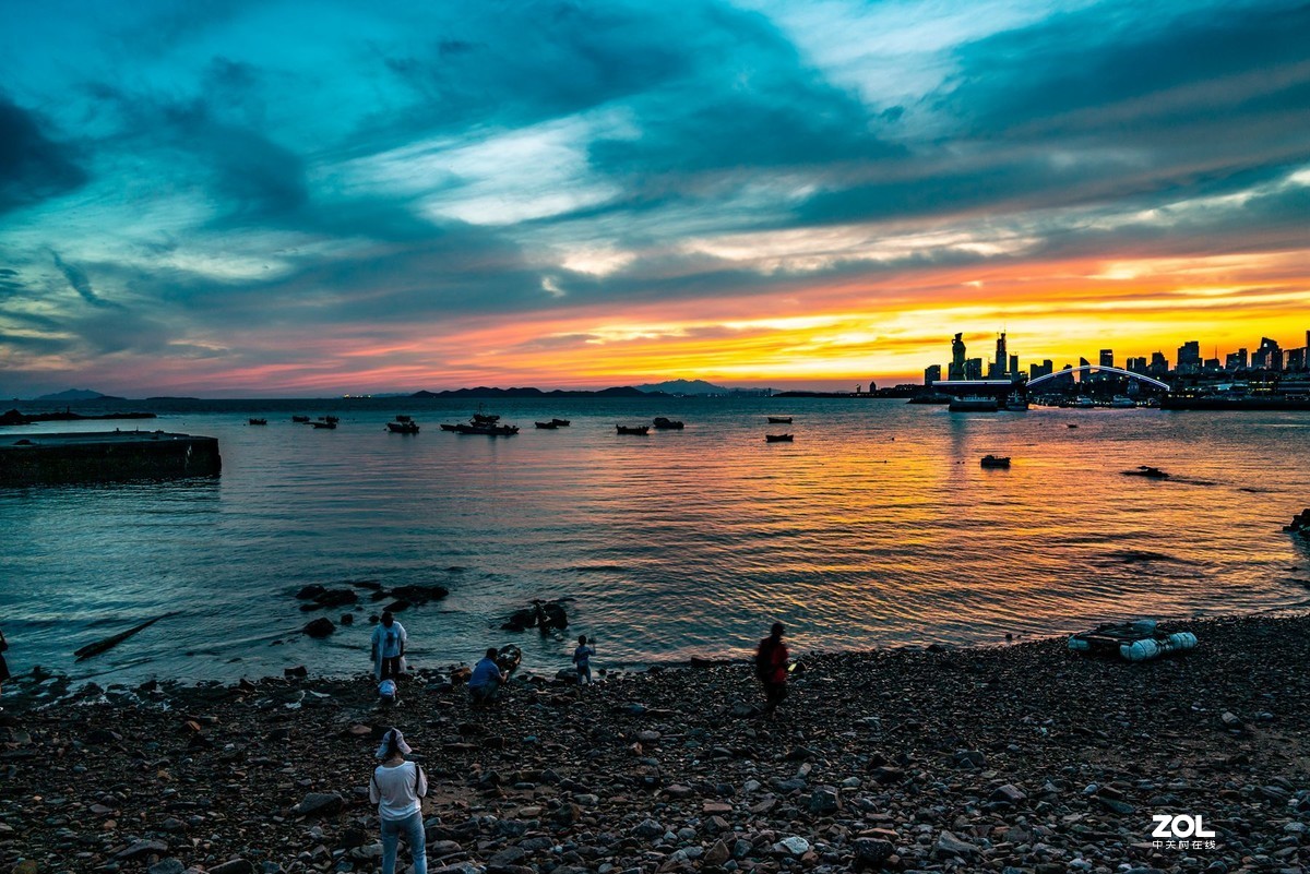 渔舟唱晚（小麦岛）