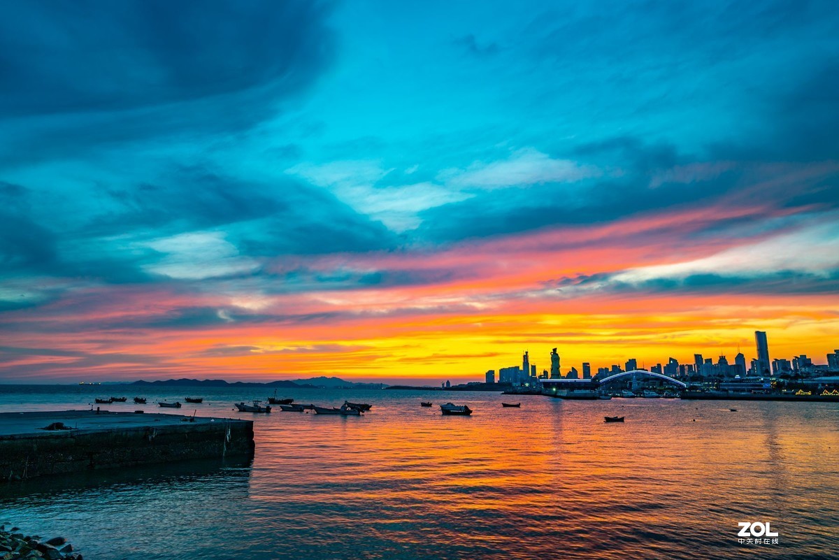 渔舟唱晚（小麦岛）