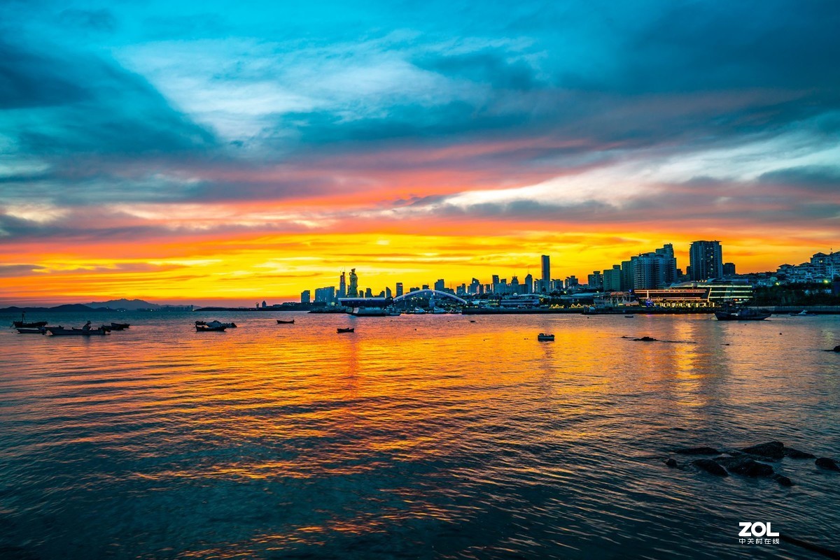 渔舟唱晚（小麦岛）