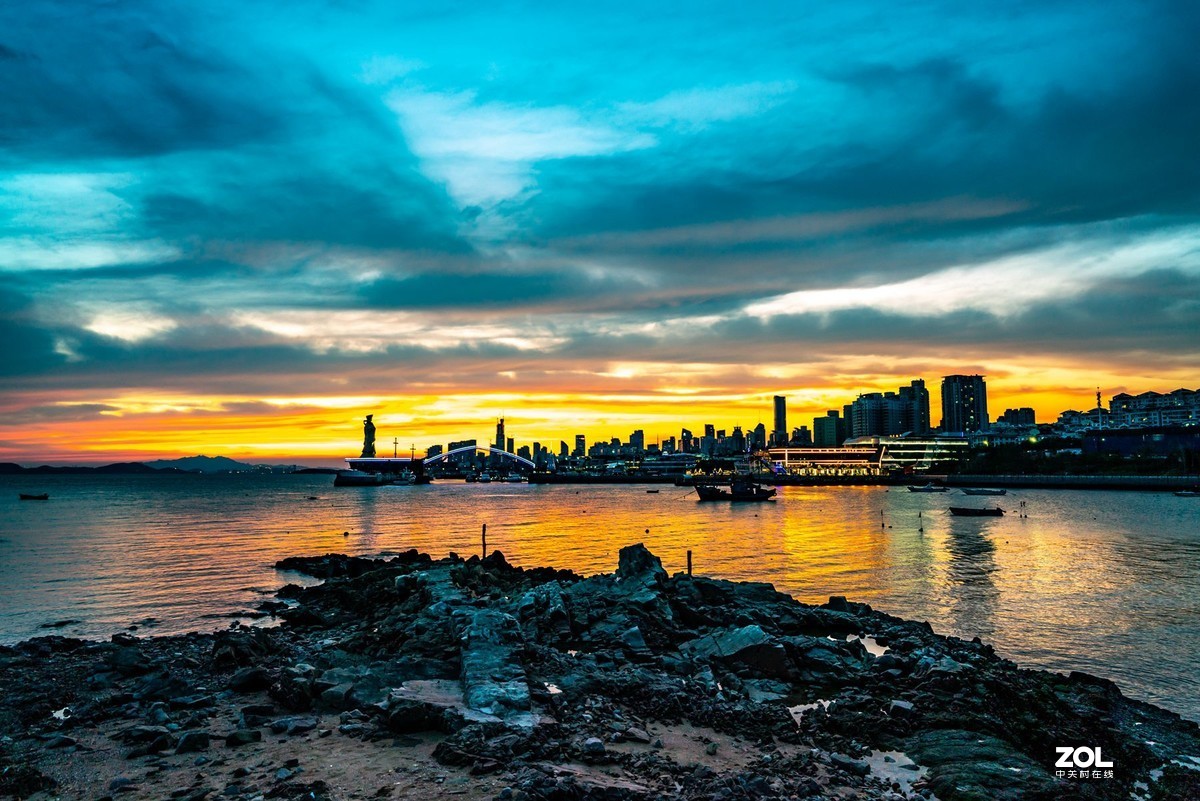 渔舟唱晚（小麦岛）