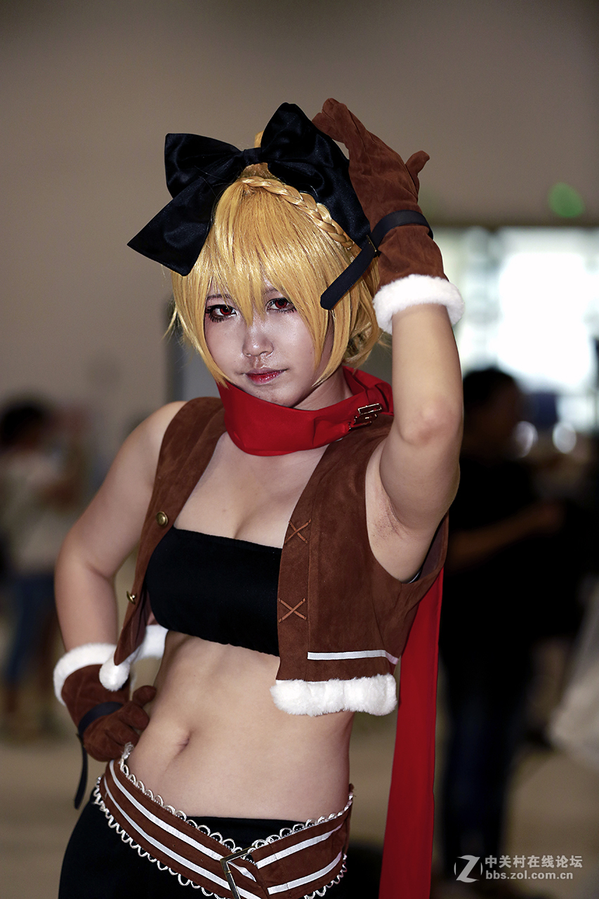 北京第十七届国际动漫展上的cosplayer