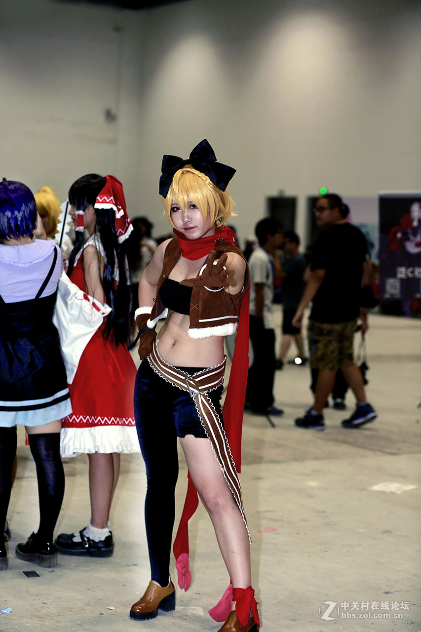 北京第十七届国际动漫展上的cosplayer
