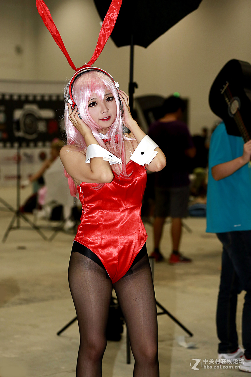 北京第十七届国际动漫展上的cosplayer