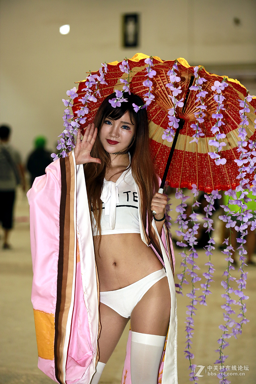 北京第十七届国际动漫展上的cosplayer