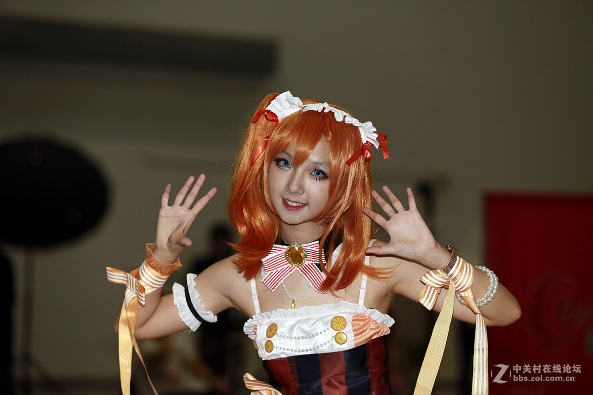 北京第十七届国际动漫展上的cosplayer
