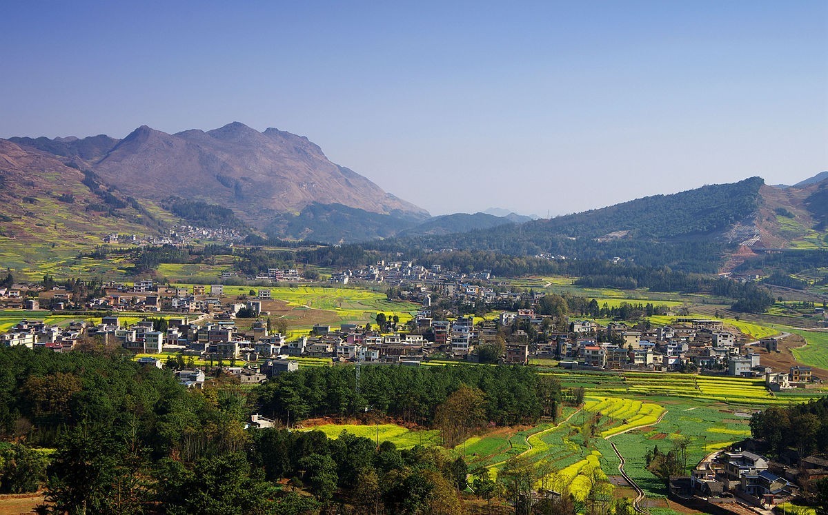 山村风光~