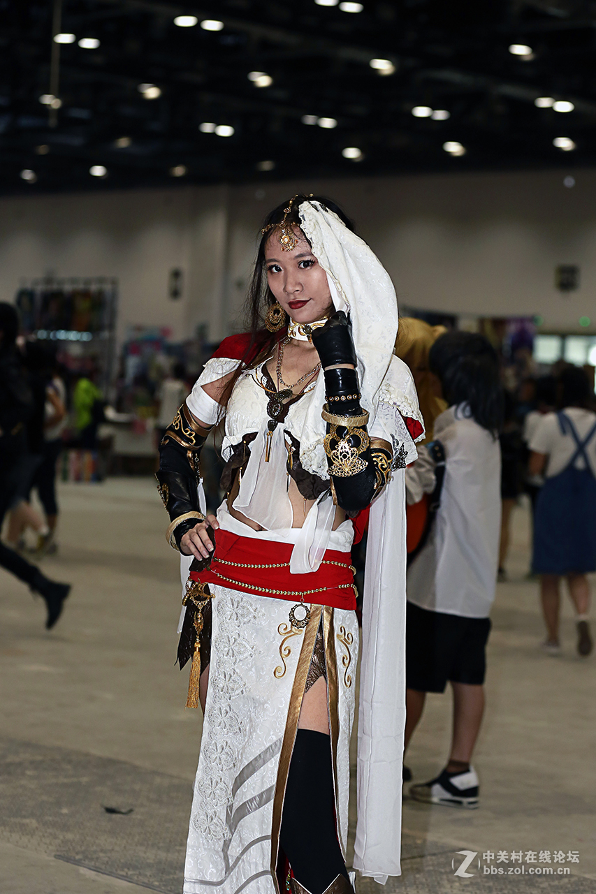 北京第十七届国际动漫展上的cosplayer