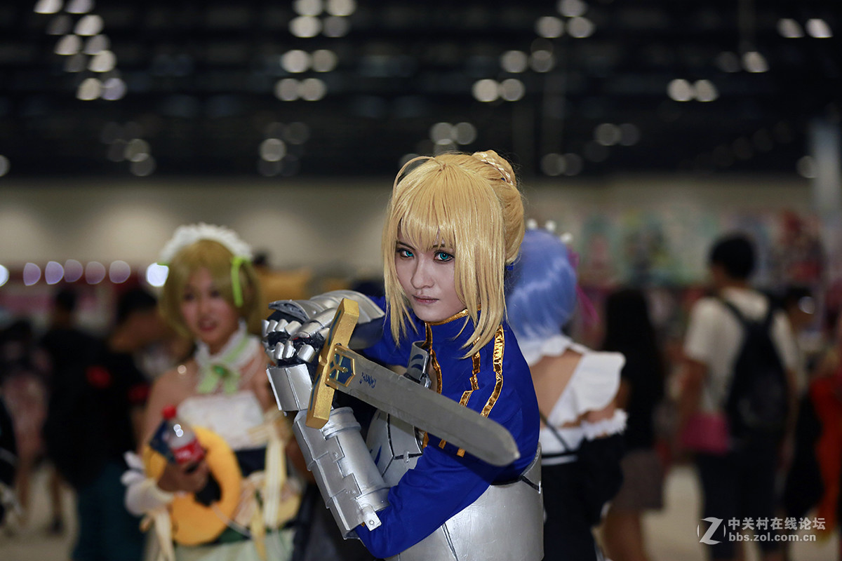 北京第十七届国际动漫展上的cosplayer