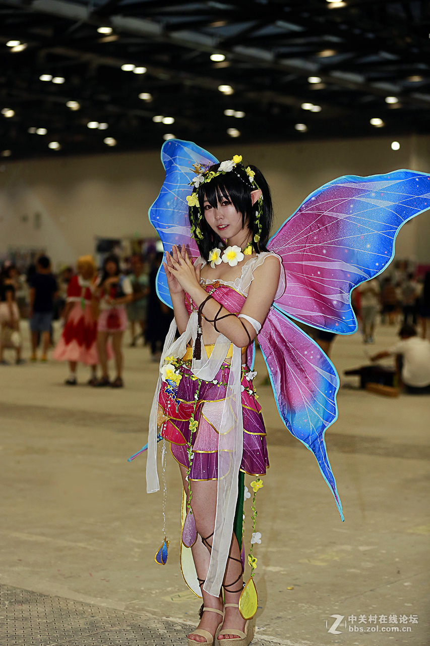 北京第十七届国际动漫展上的cosplayer