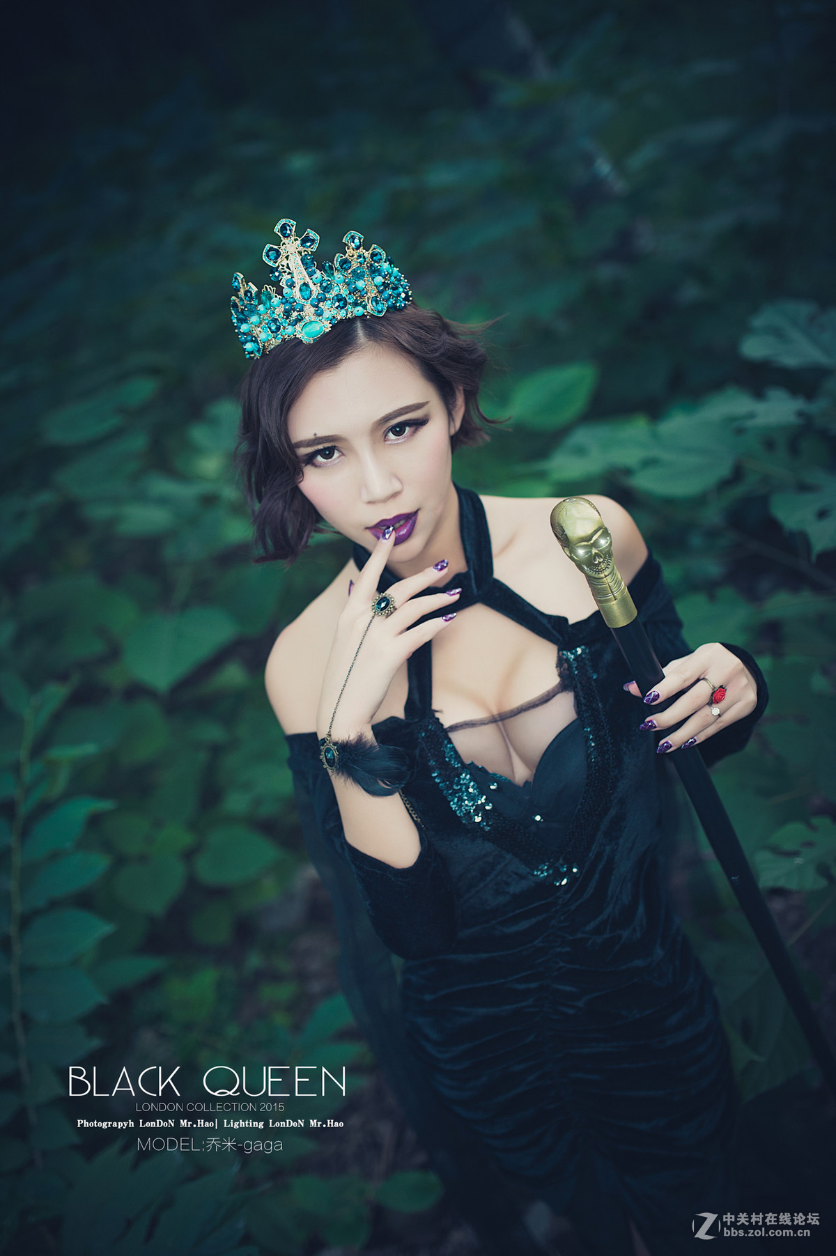 #2015MissChinajoy摄影大赛#+《黑女皇》~~~MODEL:乔米-gaga