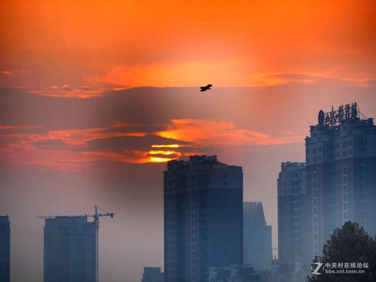 家乡小城的早上