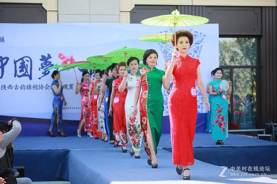 穿旗袍的大姐们