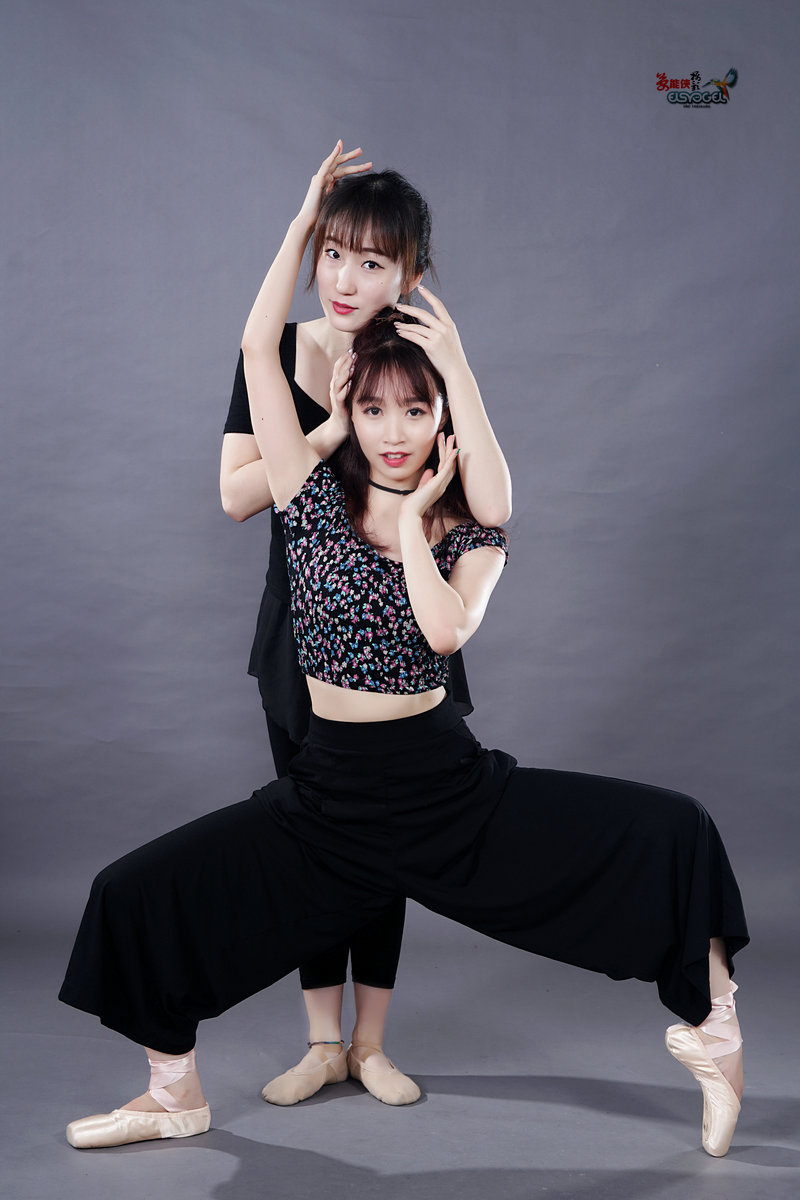 舞蹈闺蜜晴儿小白