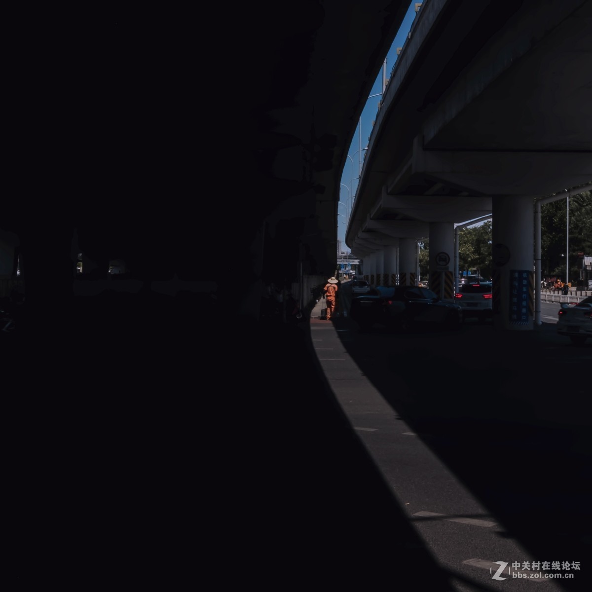 在路上