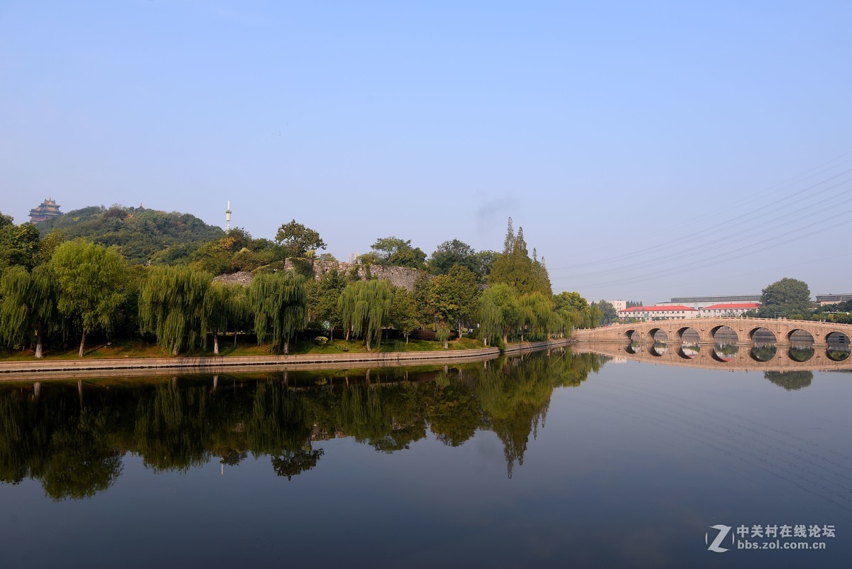 重阳节南京狮子山下“卢龙湖”一组，