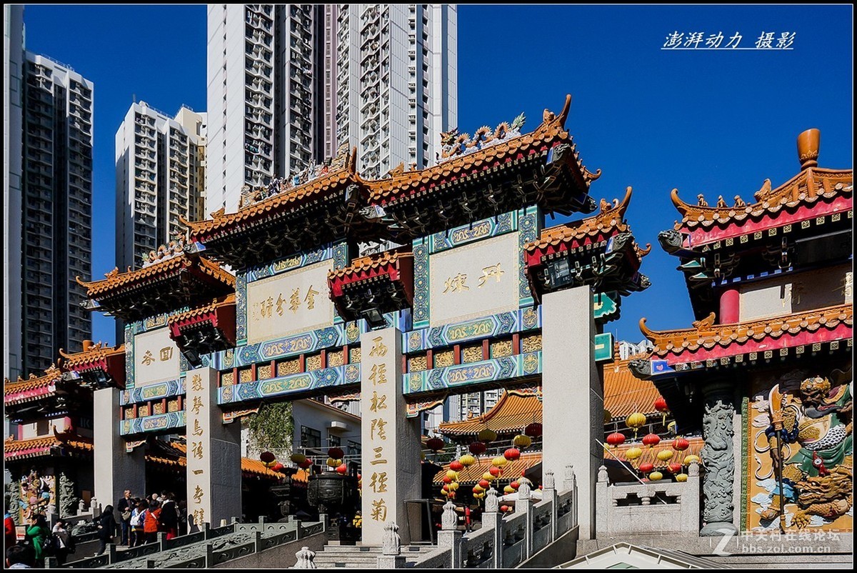 香港黄大仙祠建筑人文抓拍 一-中关村在线摄影论坛