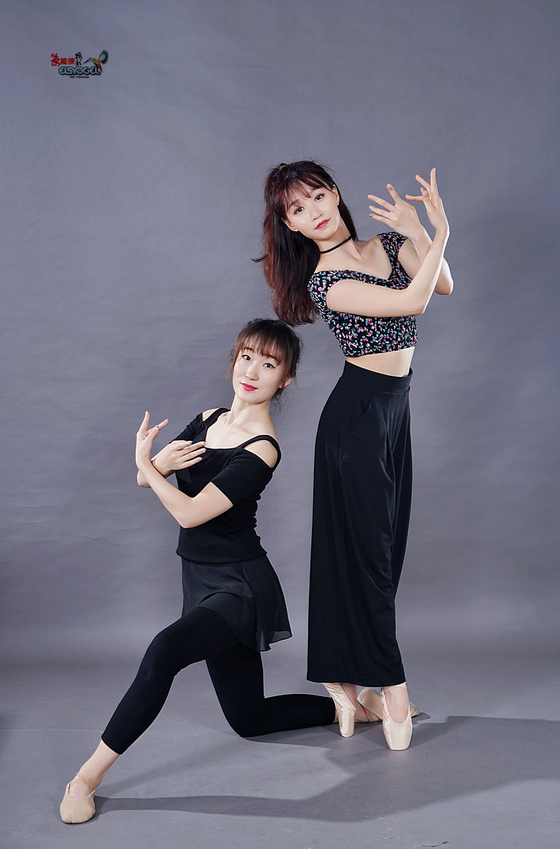 舞蹈闺蜜晴儿小白