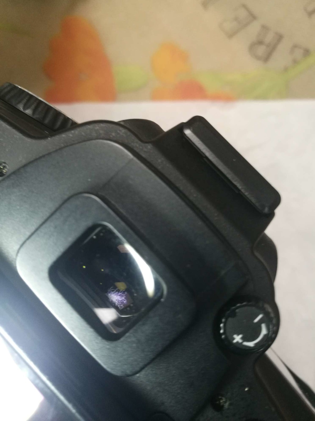 取景器里面发霉了