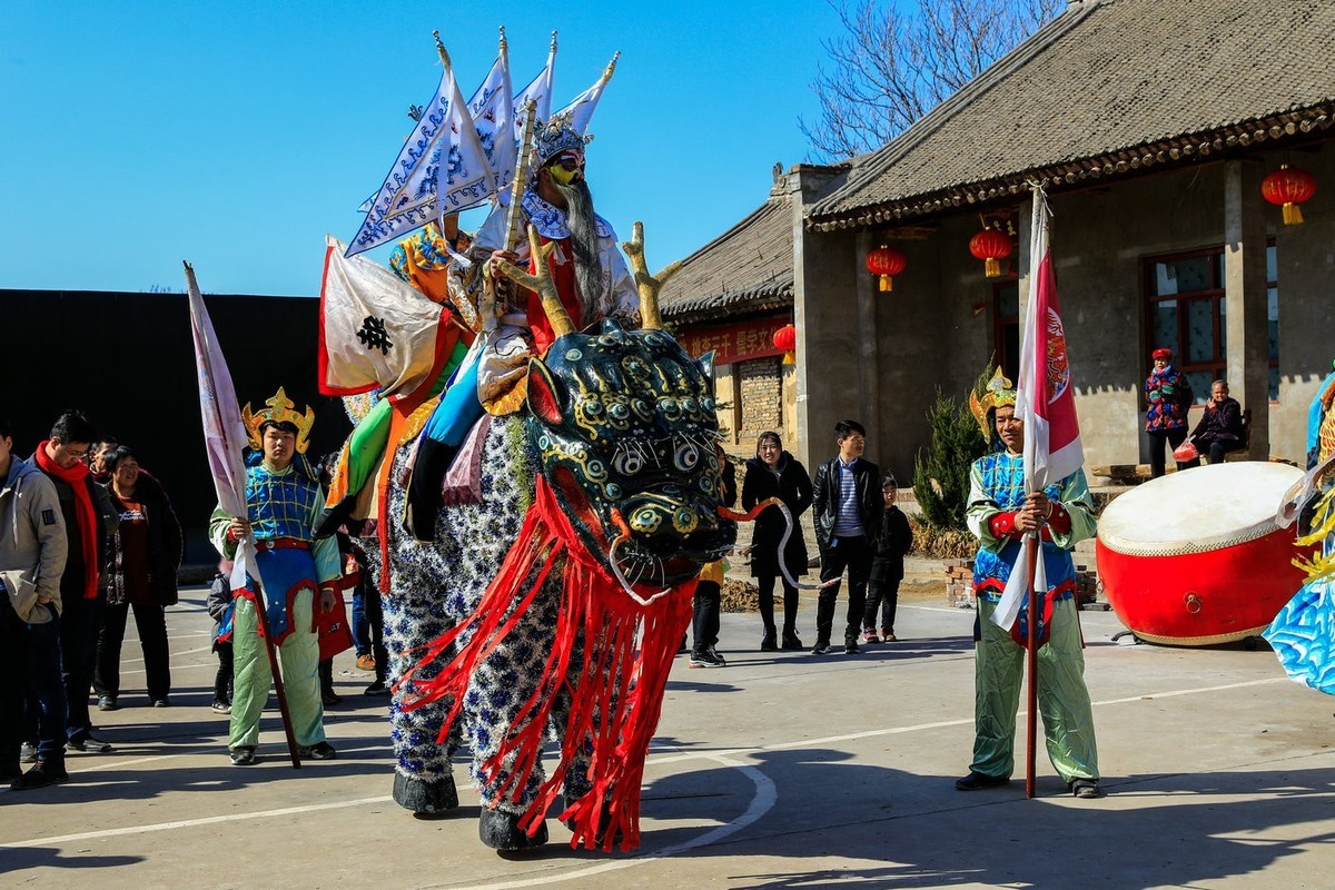 国家级非物质文化遗产——山西稷山阳城高跷走shou