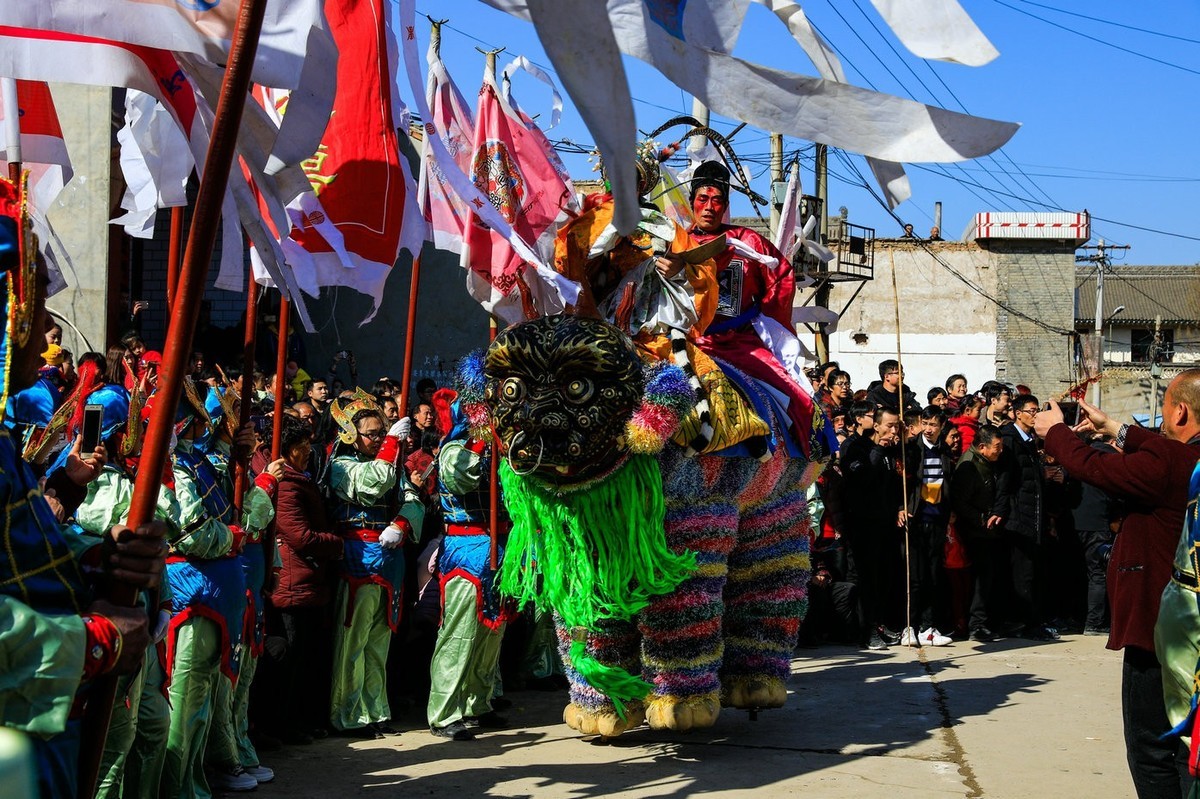 国家级非物质文化遗产——山西稷山阳城高跷走shou