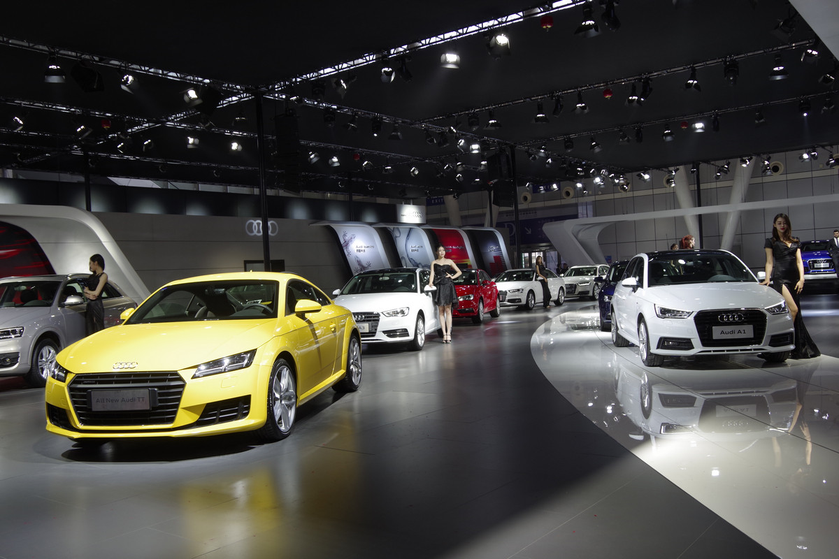 第11界哈尔滨春季车展一汽大众展厅