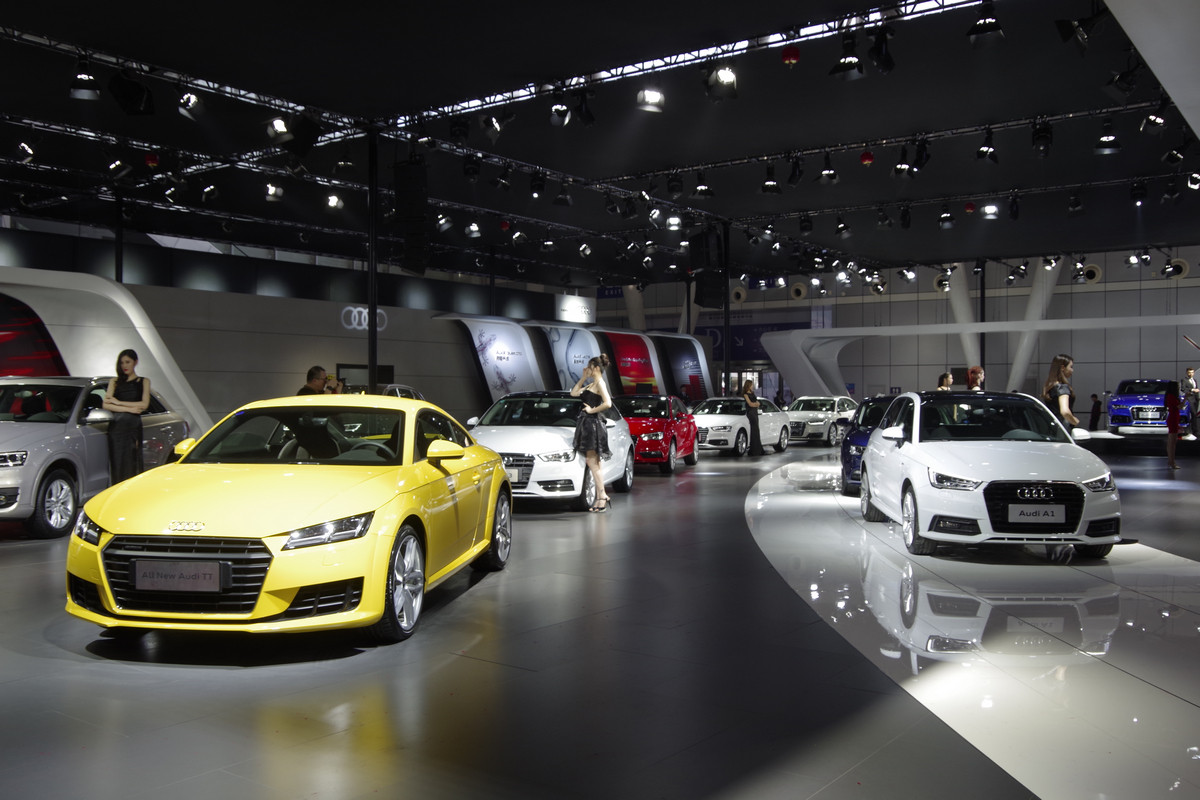 第11界哈尔滨春季车展一汽大众展厅