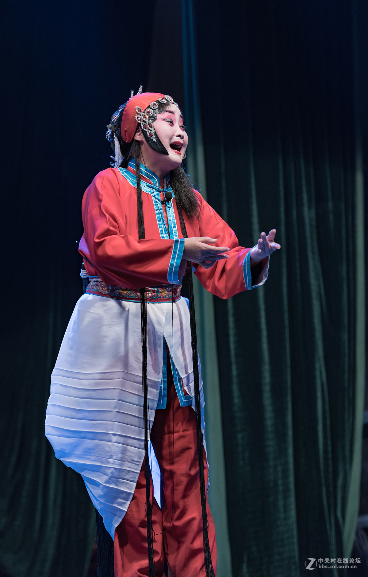 抓拍一组舞台剧照鸳鸯带2