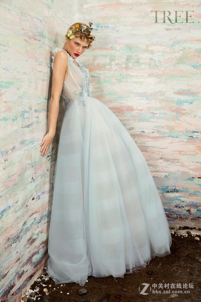 摄影师杨子坤——高级定制碰上油画——大树时尚